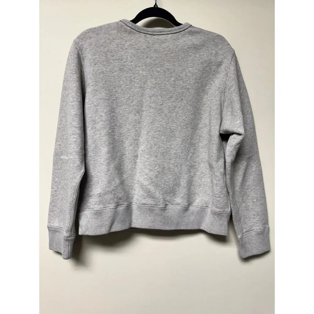 POLO RALPH LAUREN Captain Nautical Bear Print Gray Sweatshirt, Sz L - Picture 5 of 9